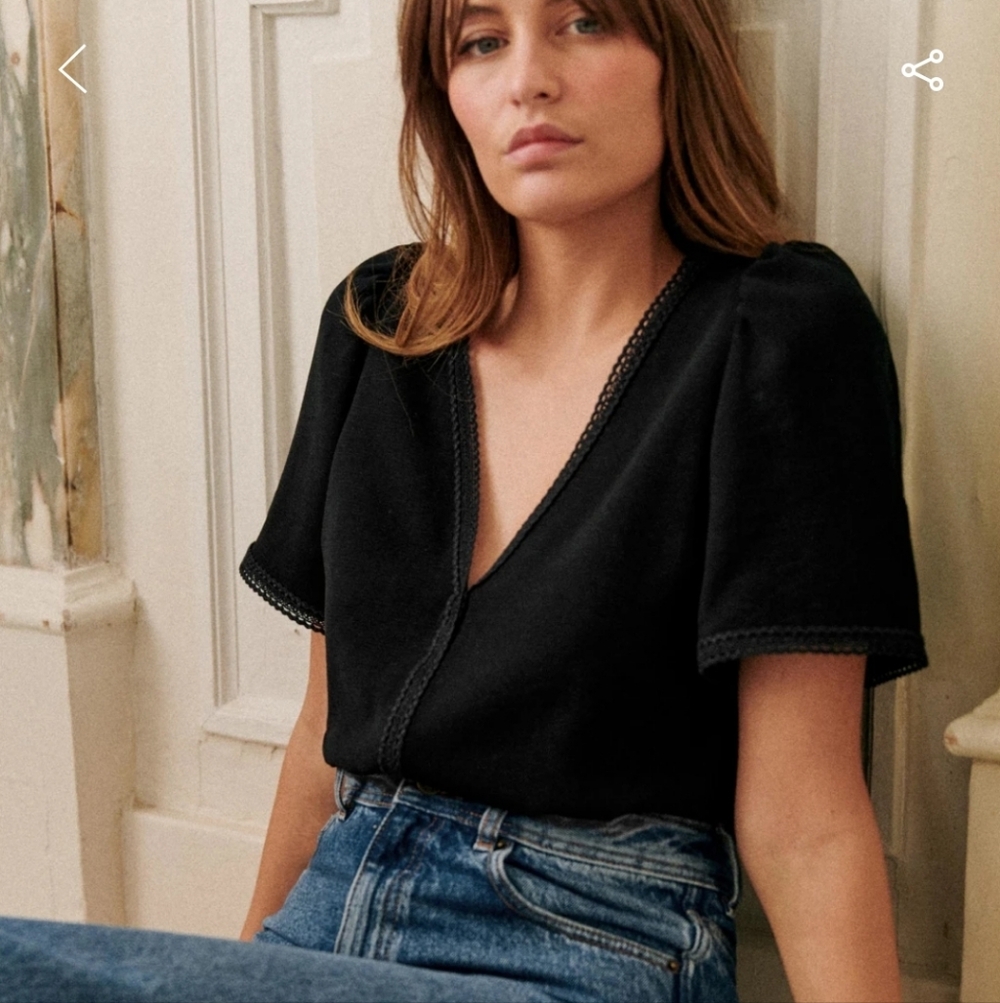 Sezane Valencia Blouse